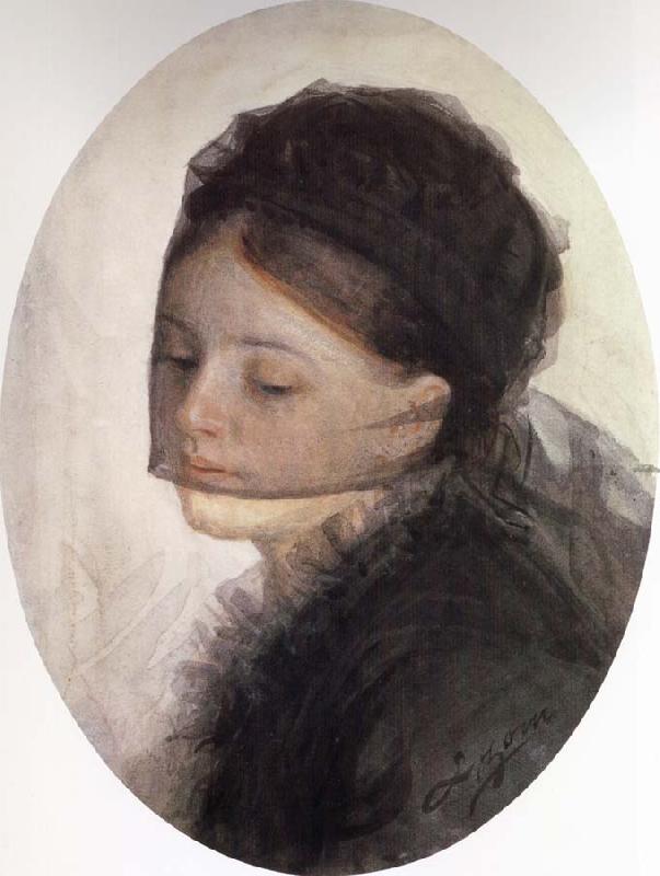 Anders Zorn In Mourning oil painting picture